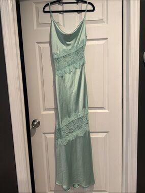 forever 21 green maxi dress Forever 21 Green Dress